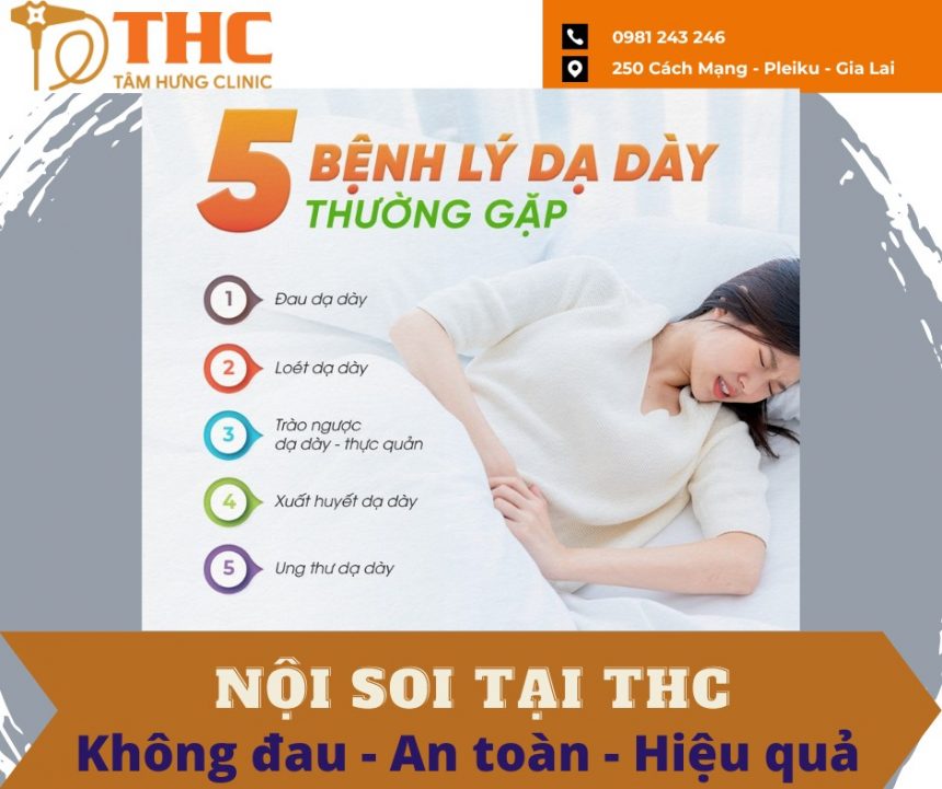 CÁC BỆNH LÝ DẠ DÀY THƯỜNG GẶP